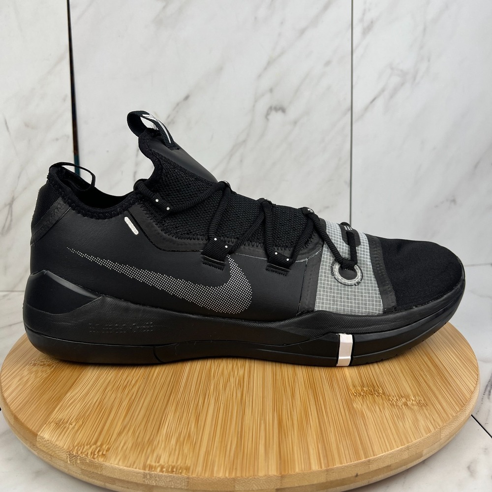 Nike Kobe A.D. TB Mens Size 14 Black Silver Low Top Basketball Shoes AT3874-001